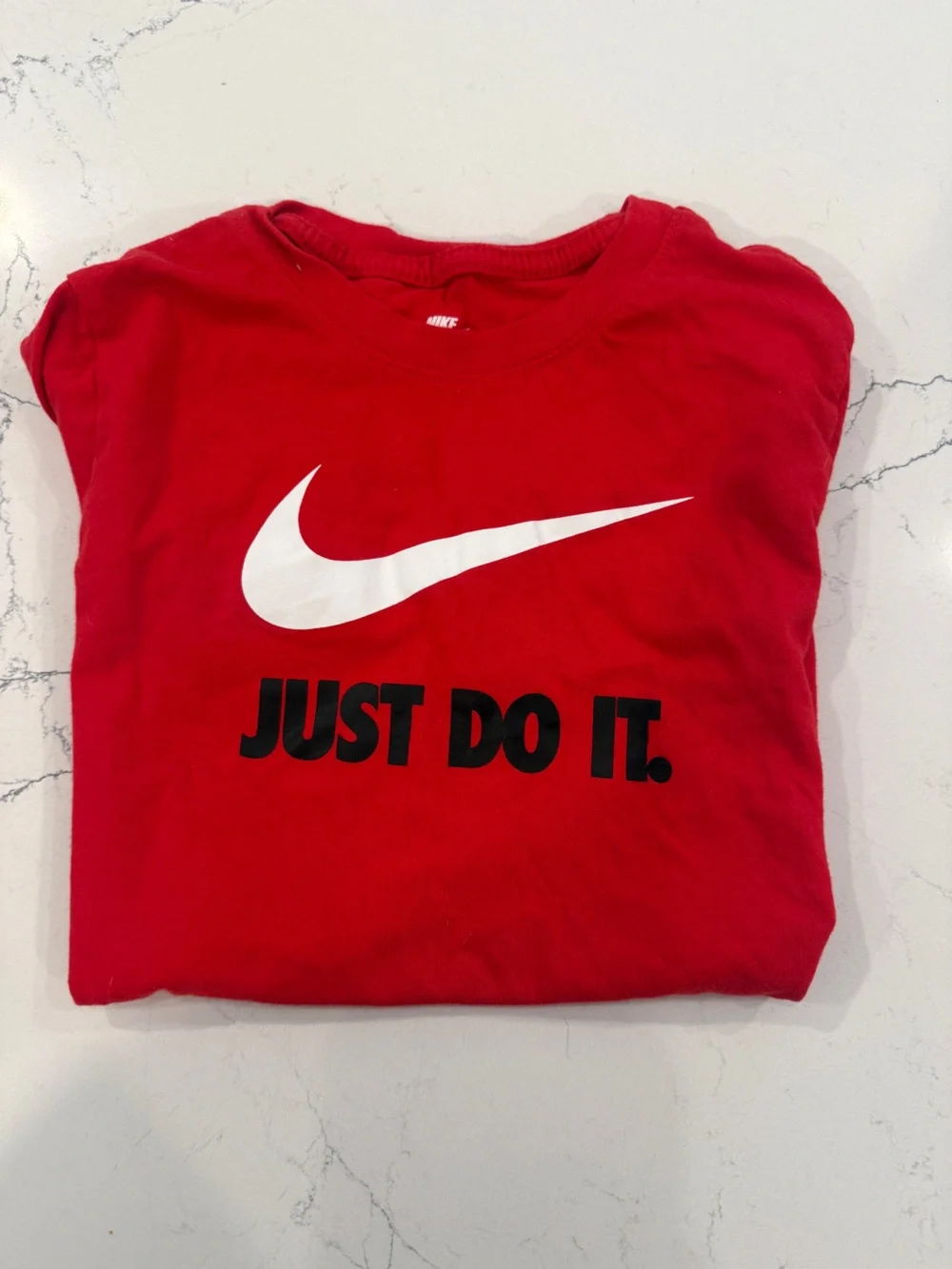 Nike Youth Medium Graphoic T-Shirt Bundle Lot Of 2 Grey And Red